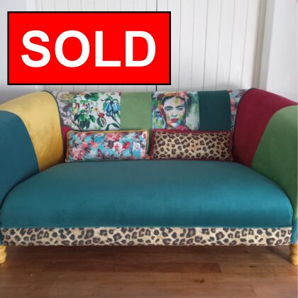 2 seater couch  | unique, one-of-a-kind couch